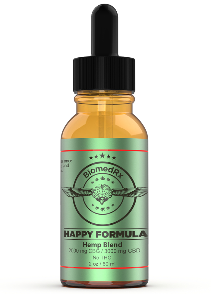 Happy Formula CBG/CBD Blend 2000mg CBG ยท 3000mg CBD